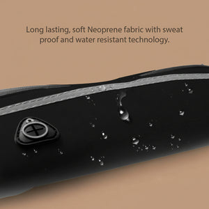 Velocity water-resistant fanny pack for running and gym - zip detail