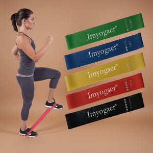 Resistance bands for yoga, stretch and pull-ups - product overview