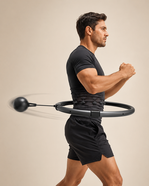 Tubes Yoga Detachable Pilates Hoop Waist Exercise Slimming Sports Hoops Body Building Massage Gym Loss Weight Hoop