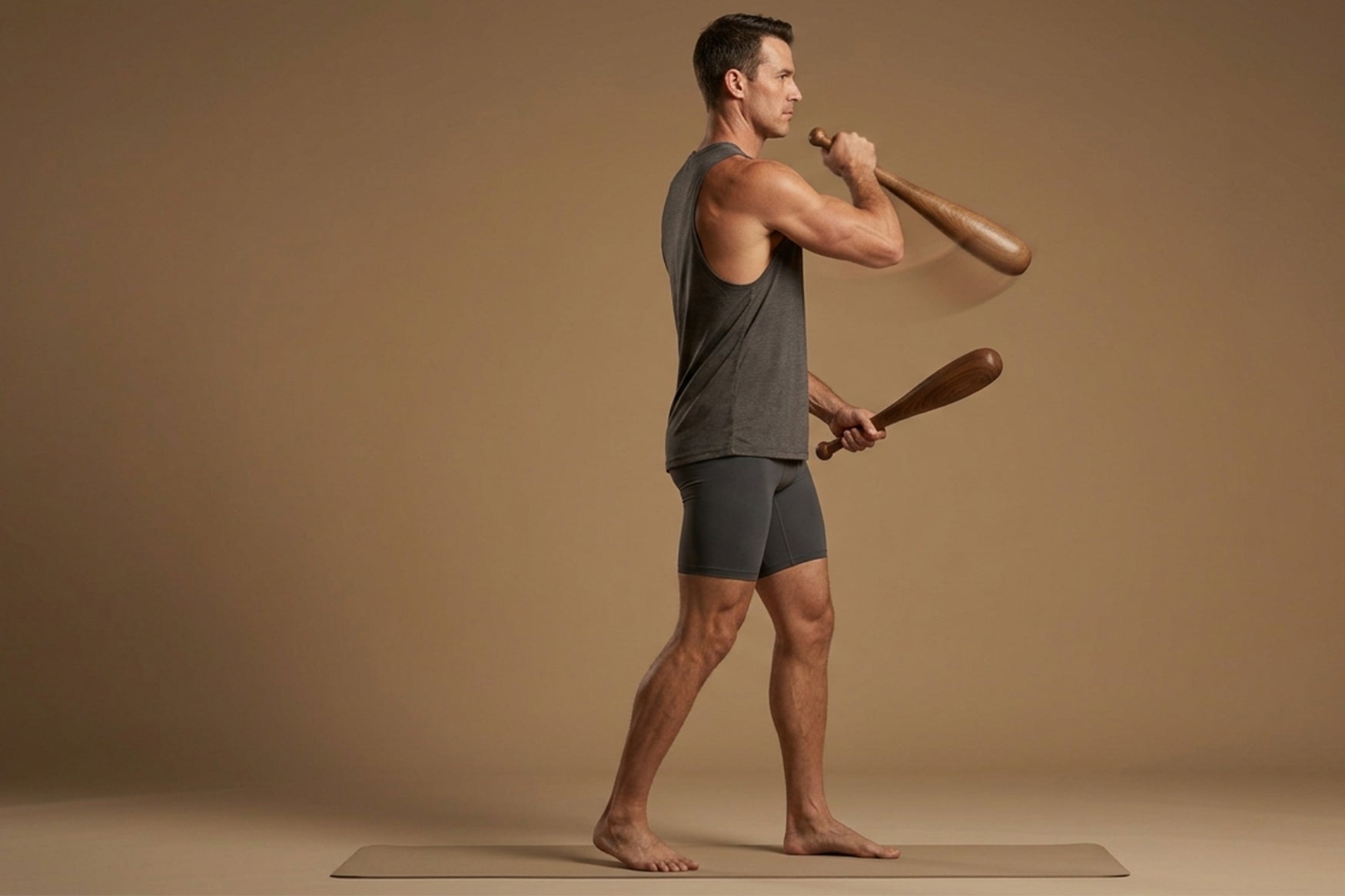 Stainless Steel Indian Clubs Strength Training Club for Full Body Workout Weight Club Functional Arm Strength Muscle Building