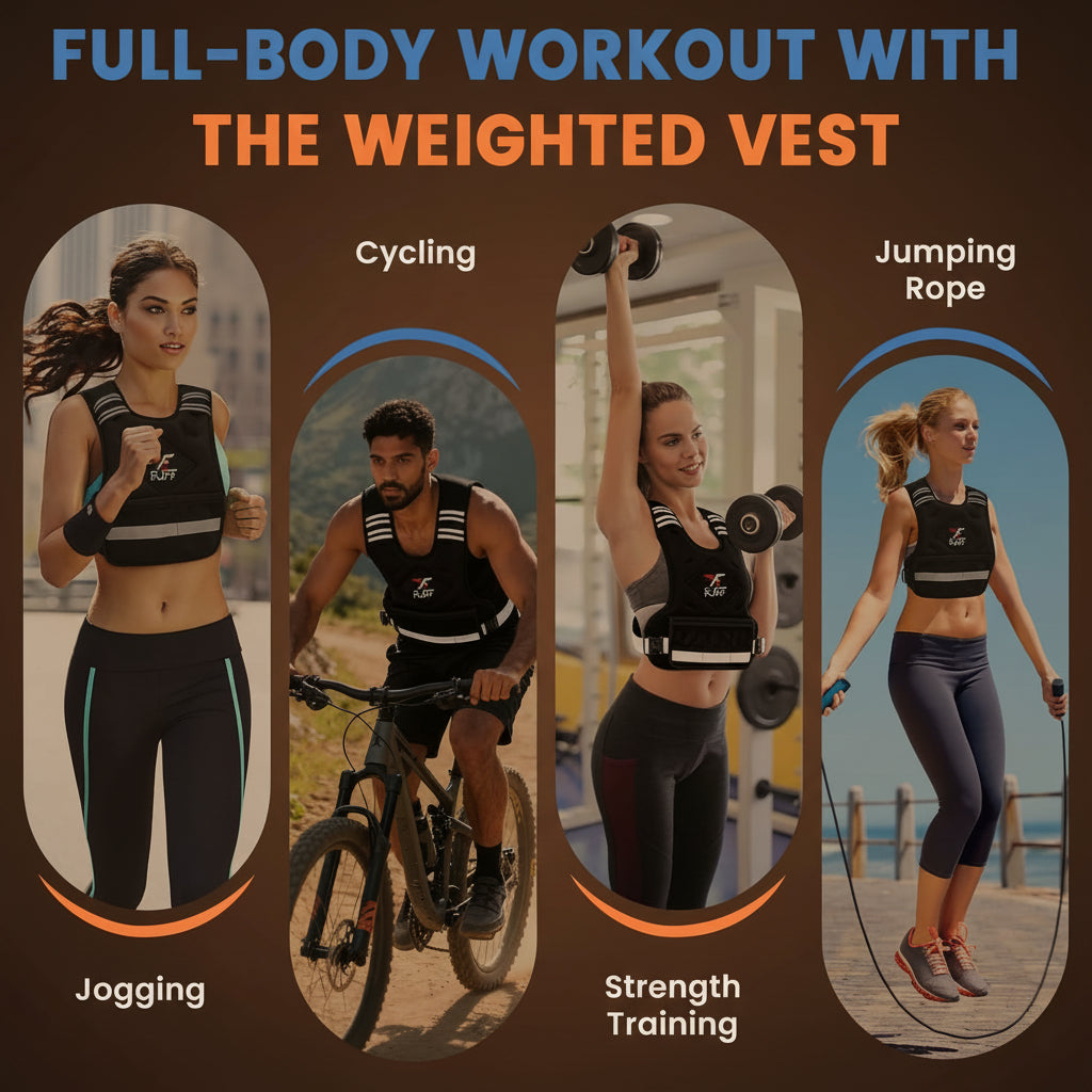 Weighted Vest Woman, 4-10/11-20/20-32 Lb Adjustable Weight Vest for Women Men, Female Strength Training Body Vest for Walking Exercise Running Workout