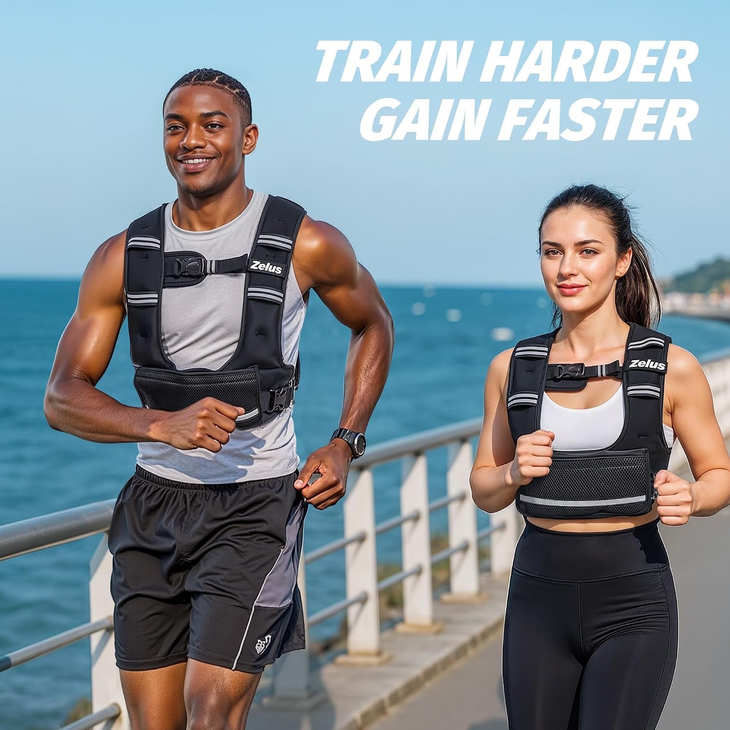Adjustable Weighted Vest for Women, Curve-Fit Ergonomic Workout Vest with 6 Removable Iron Sand Bags for Walking, Cardio & Strength Training, Available in 4–10 Lb, 11–20 Lb & 20–32 Lb Options