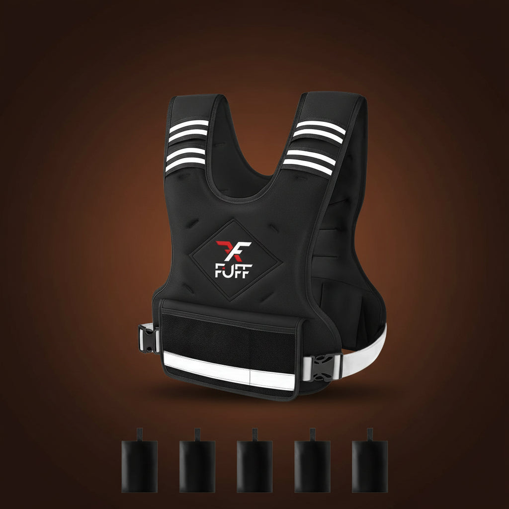 IronCore adjustable weighted vest for strength training workouts